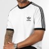 T-shirt Adidas koszulka biała krótki rękaw logo na piersi